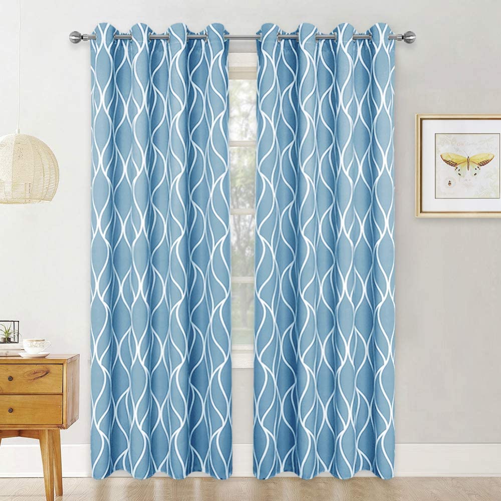 Rideau Occultant Jarven Bleu Clair Jarven