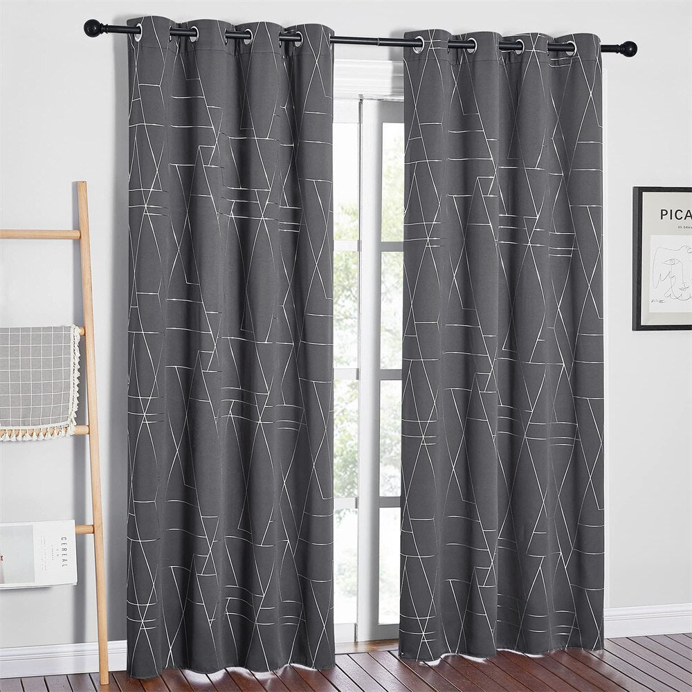 Rideau Occultant Hamina Gris