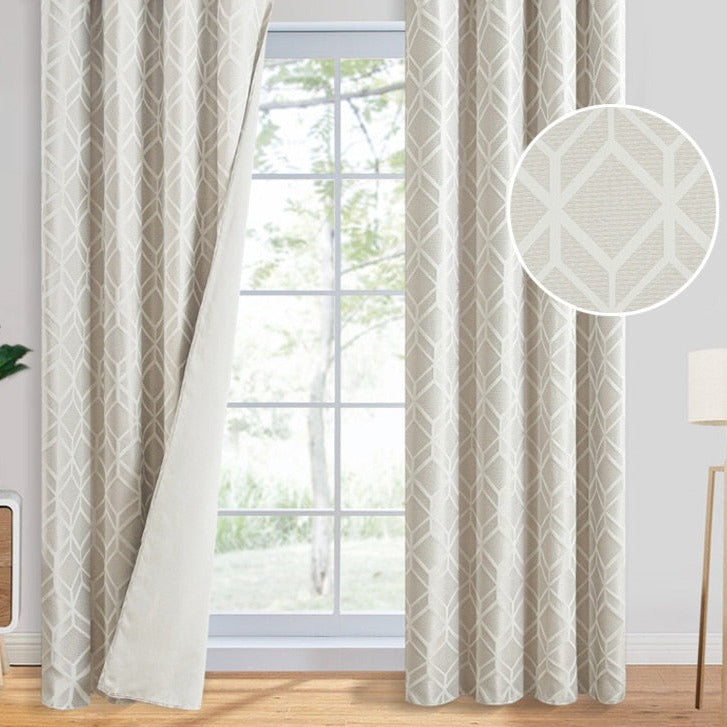 Rideau Occultant Lakvi Beige Premium