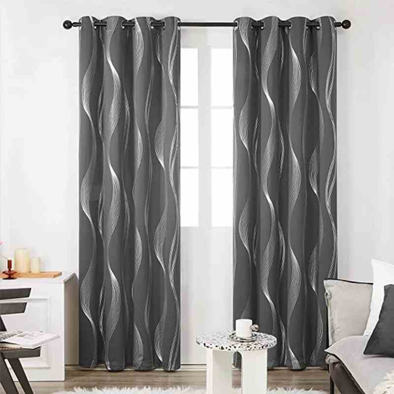 Double rideau motif - Collection Élégance