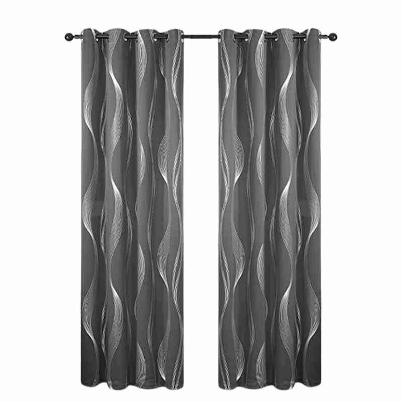 Double rideau motif - Collection Élégance