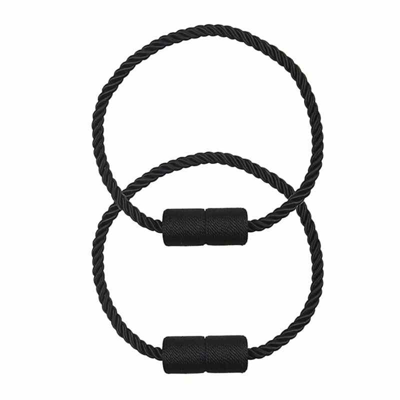 Embrasse Rideau Noir - élégance et mystère