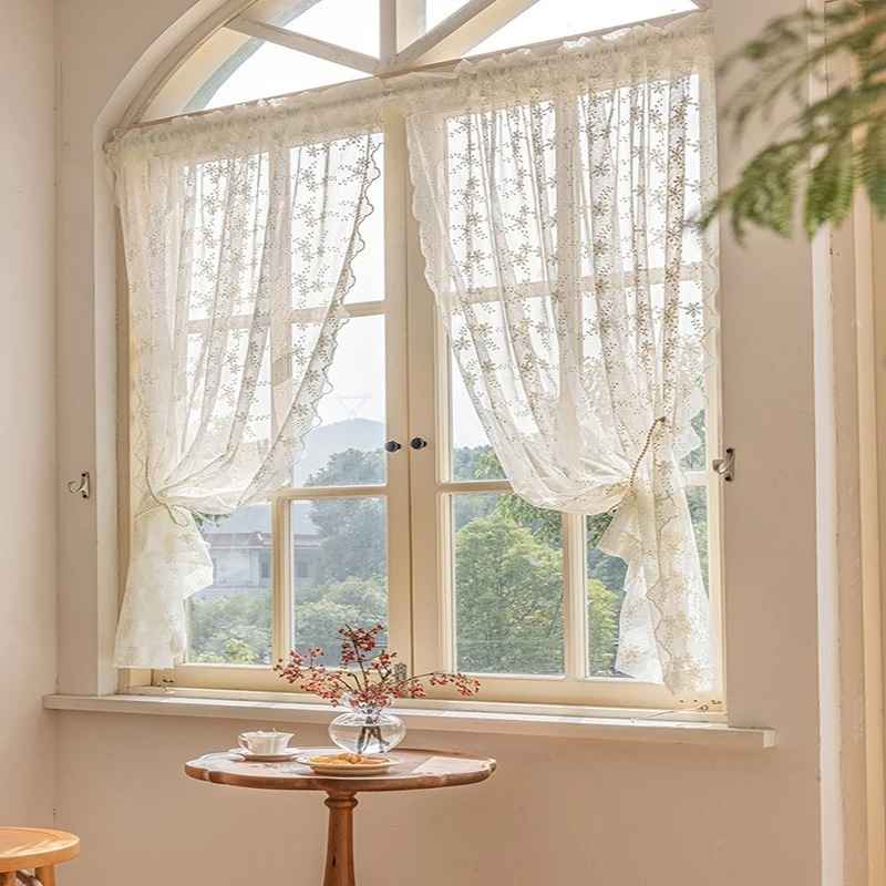 Rideau Dentelle Romantique - Collection Exquise