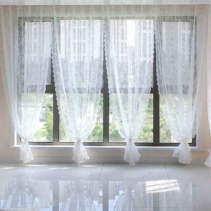 Rideau Dentelle Romantique - Collection Exquise