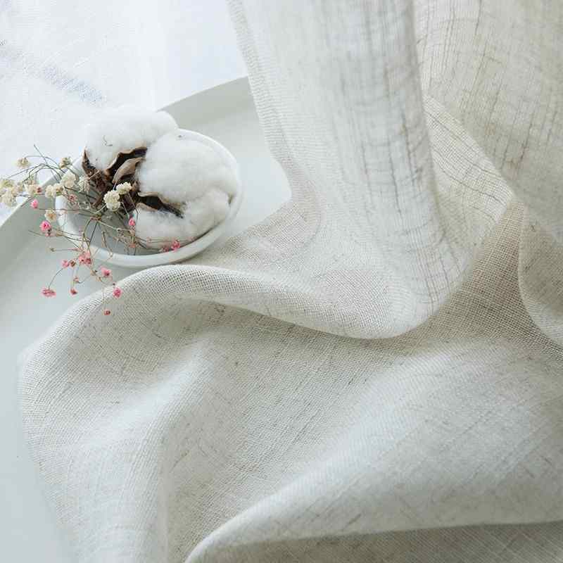 Rideau Linville - Effet Lin Beige