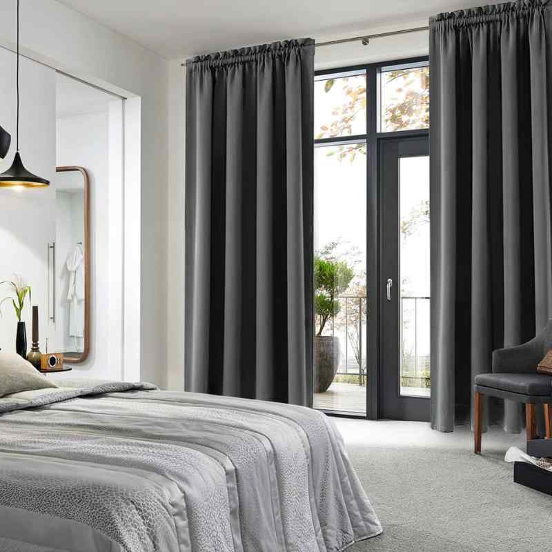Rideau occultant pour fenêtre cosy