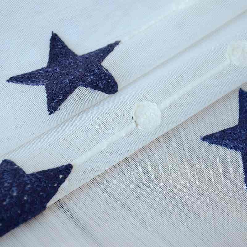 Rideau Baby Boy Blue pour chambre bébé