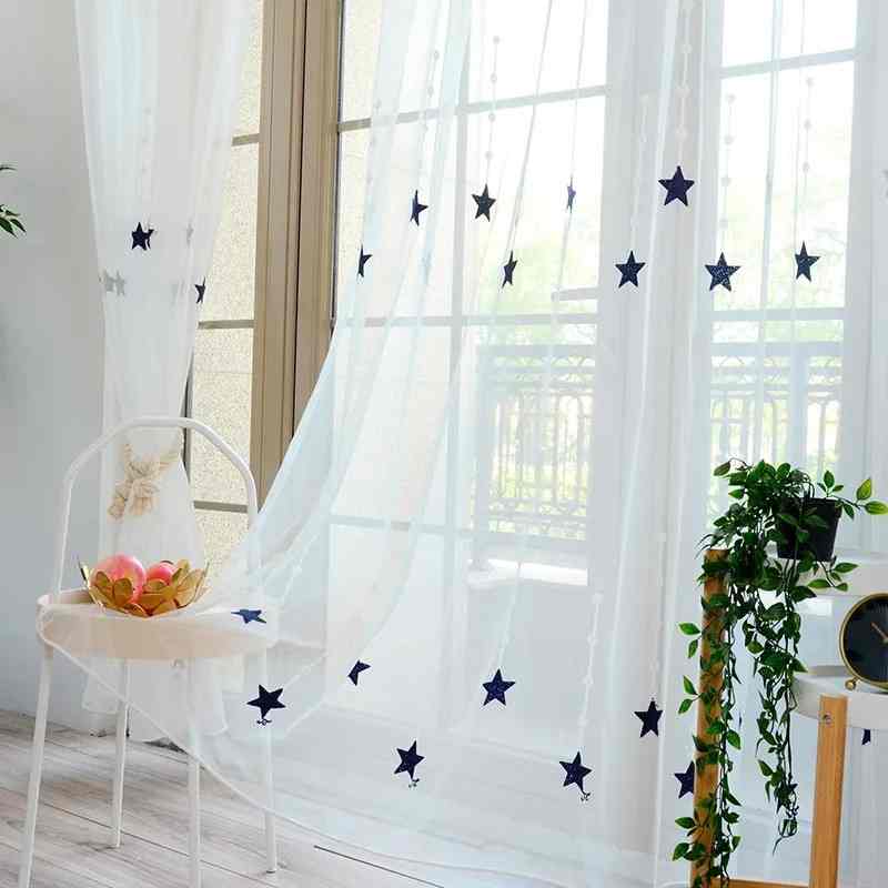 Rideau Baby Boy Blue pour chambre bébé
