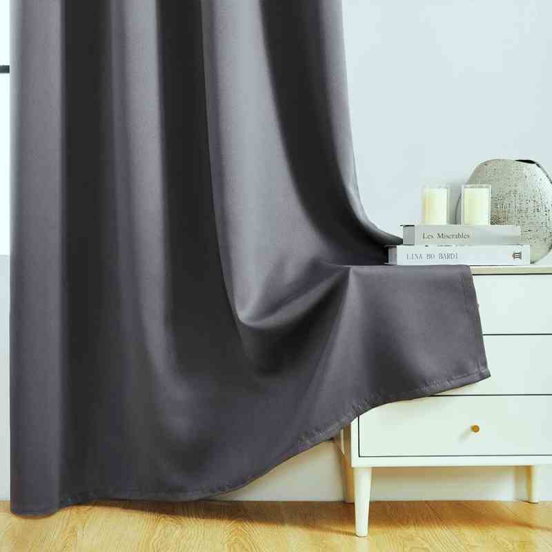 Rideau thermique gris - Collection Chaleur Cosy