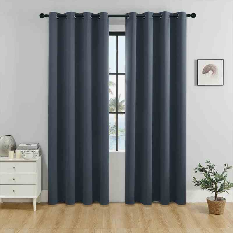 Rideau thermique gris - Collection Chaleur Cosy