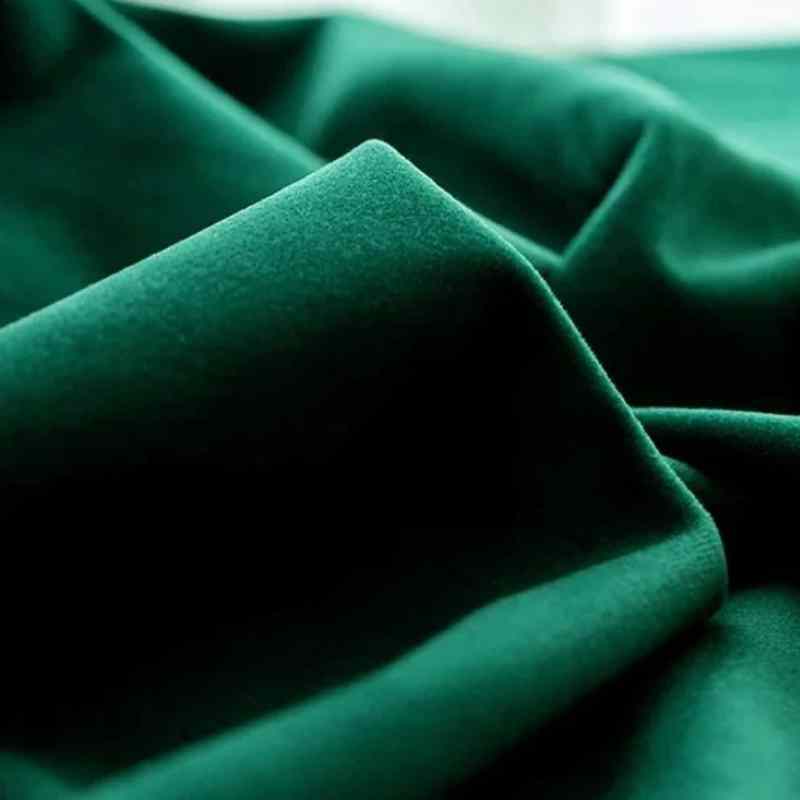 Velours Vert Luxueux