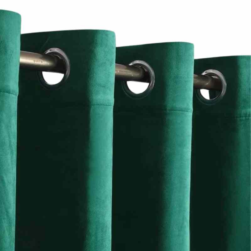 Velours Vert Luxueux