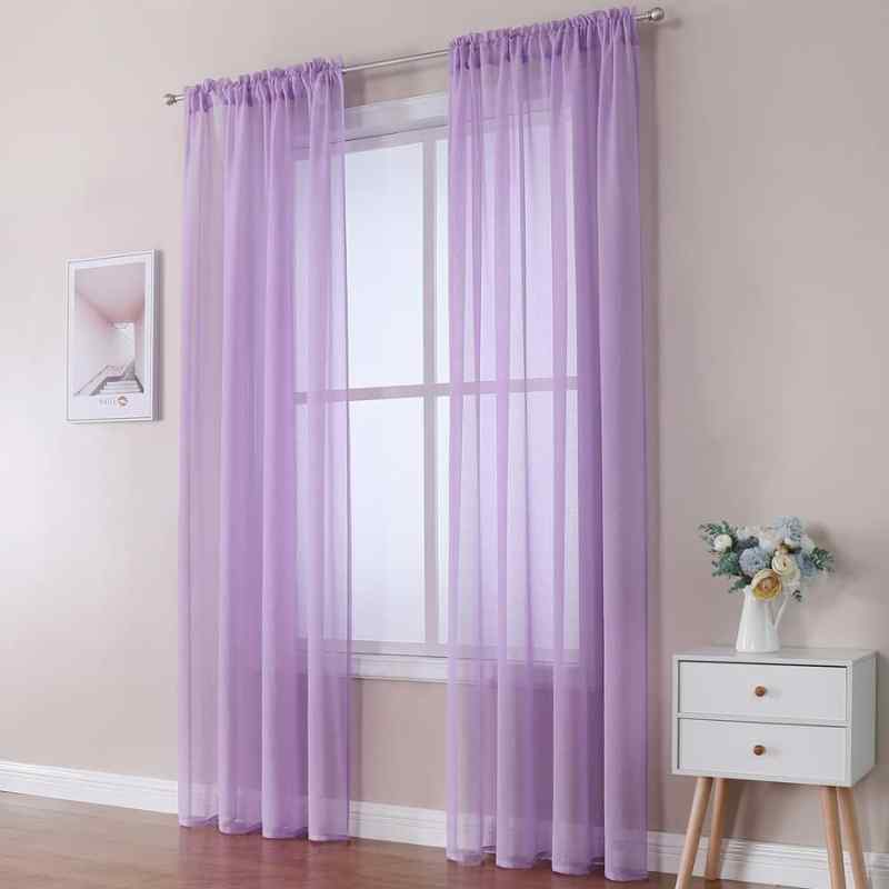 Voilage Mauve Deluxe