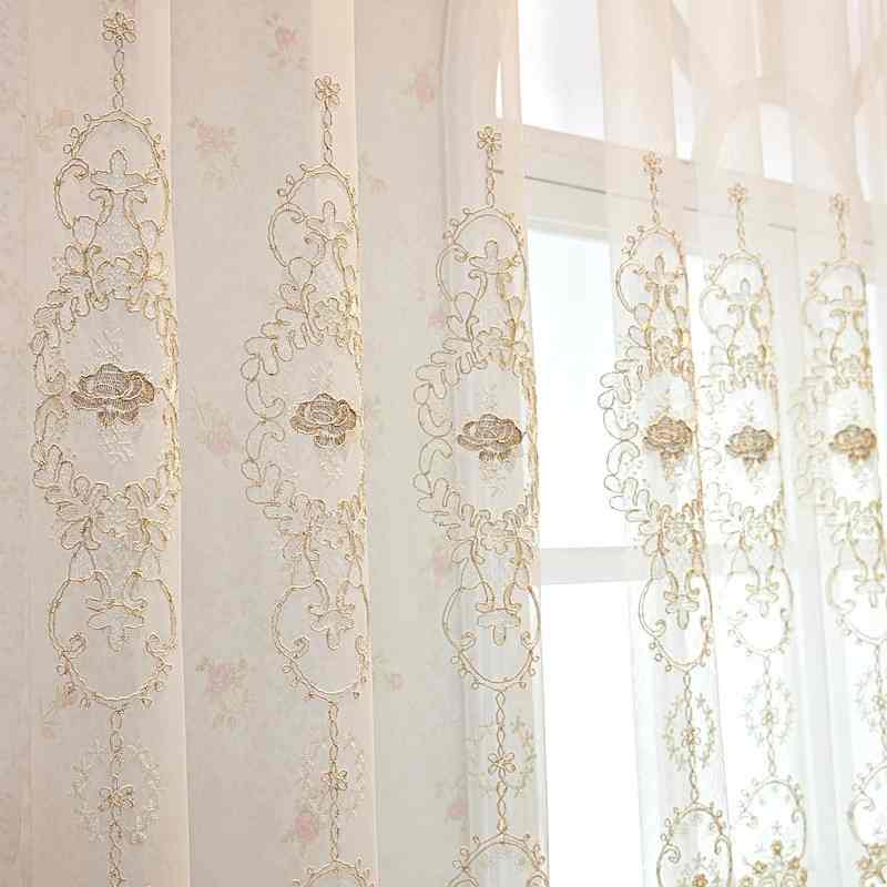 Rideau Voile de Coton de Luxe