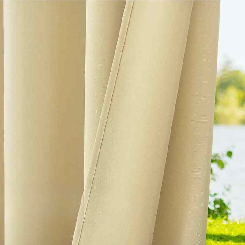 Rideaux extérieurs pour pergola