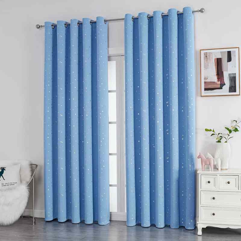 Rideaux Sky Blue Blackout