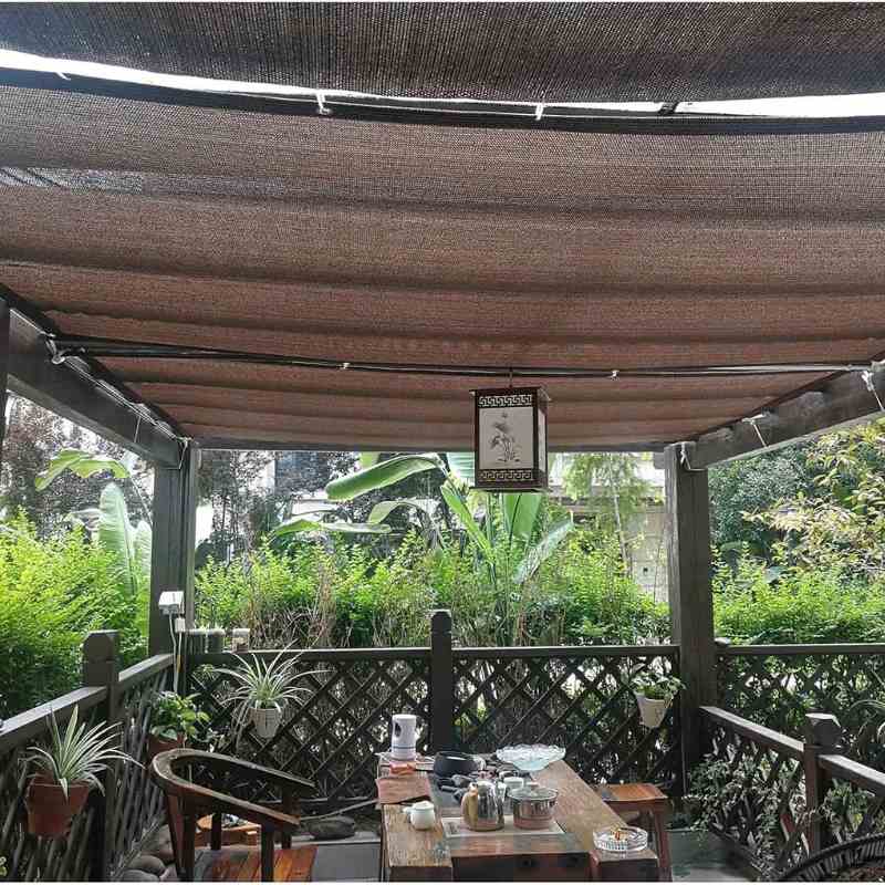 Voile d'ombrage Rectangulaire 4x3 - Design Ombré