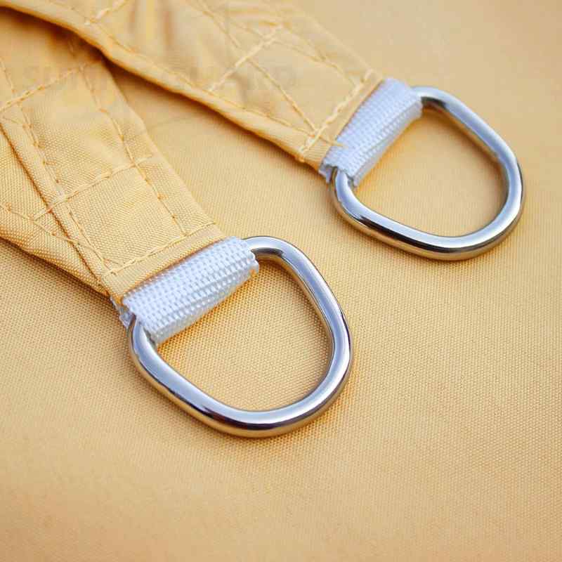 Voile d'ombrage Triangulaire 5x5x5 - Luxe en Extérieur