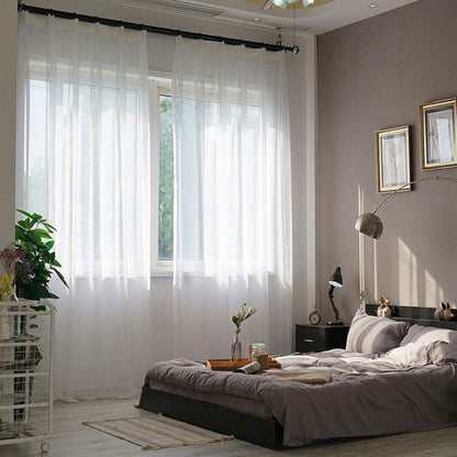 Voilage Blanc Pur