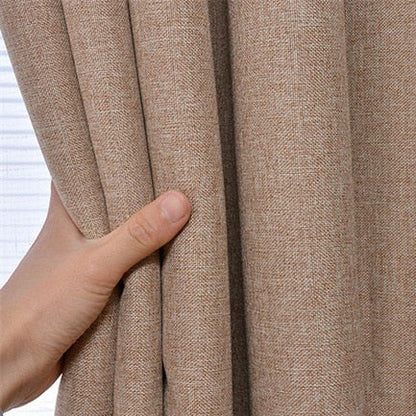 Rideau Occultant Diogo Crème Café