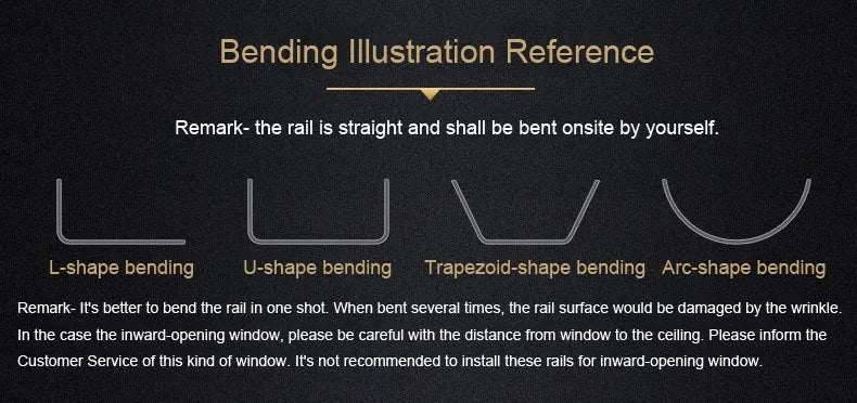 RailRail courbe  rideau RailRoad