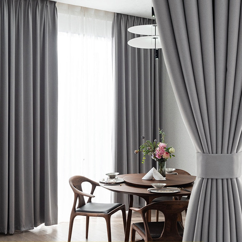 Rideau Occultant Tisto Gris Anthracite Premium