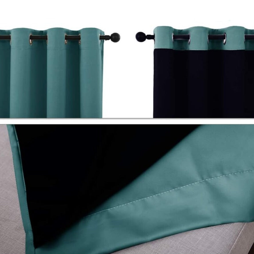 Rideau Thermique Light Bleu CanardPremium