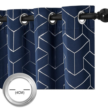 Rideau Akram Bleu Occultant