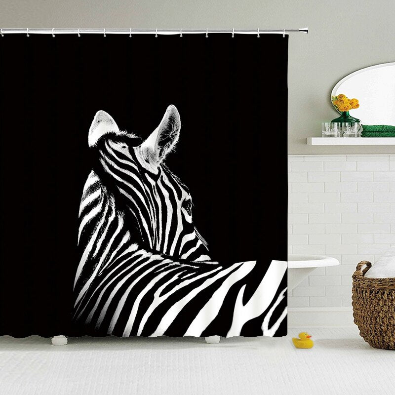 Rideau de Douche Zebra