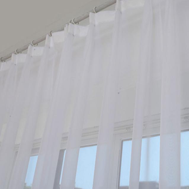 Voilage Blanc Pur