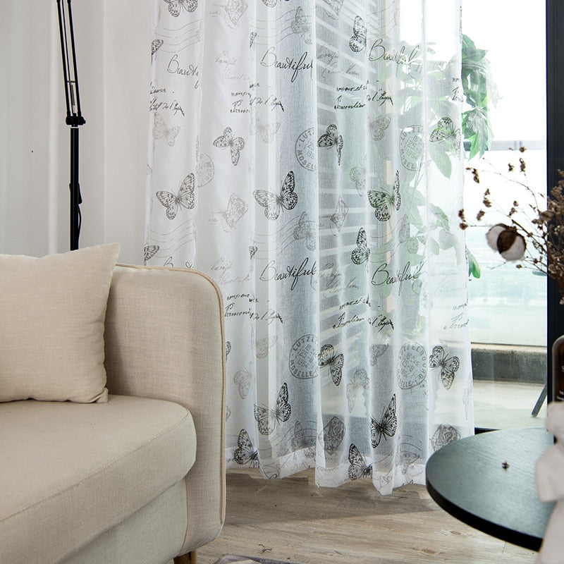 Rideau Voilage Tavua Maison