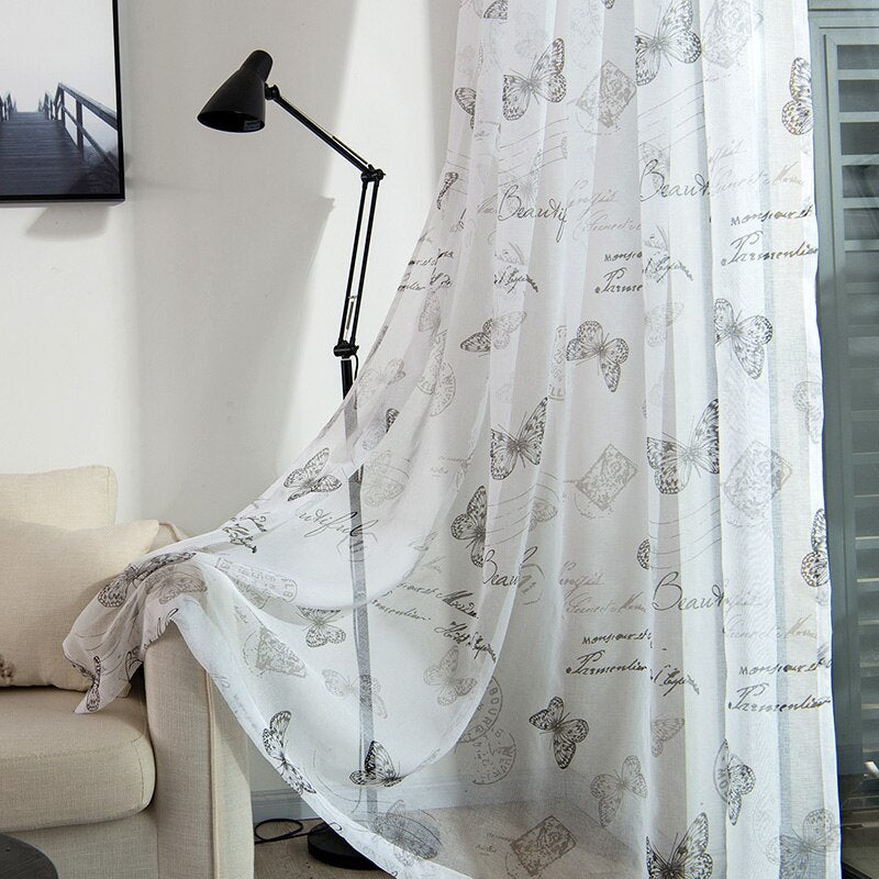 Rideau Voilage Tavua Maison