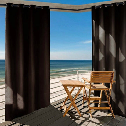 Rideau Extérieur Karom  Marron