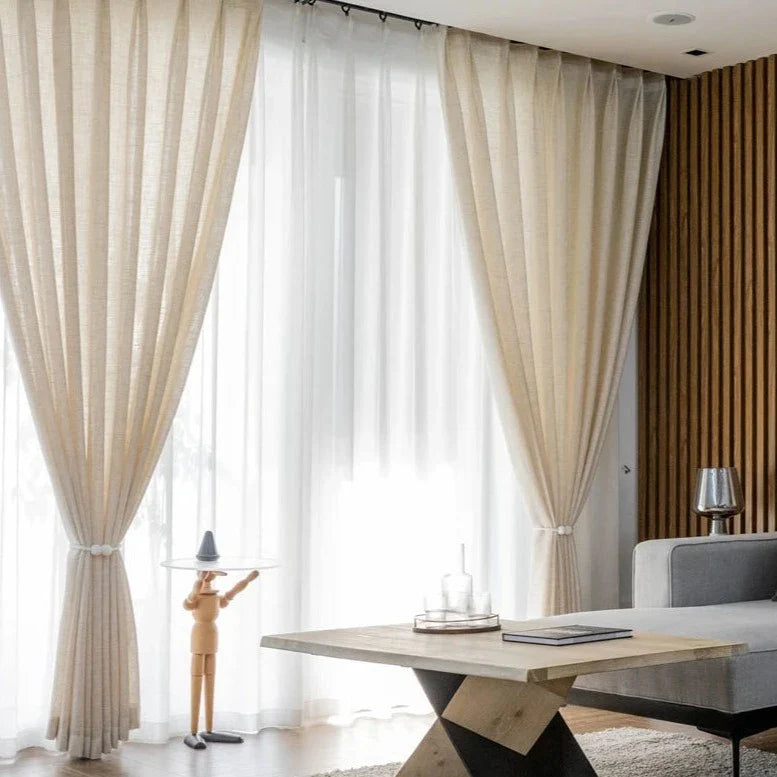 Voilage Beige Romance