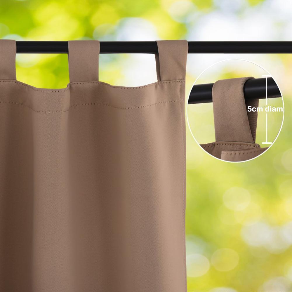 Rideau Extérieur Karom Châtain Premium