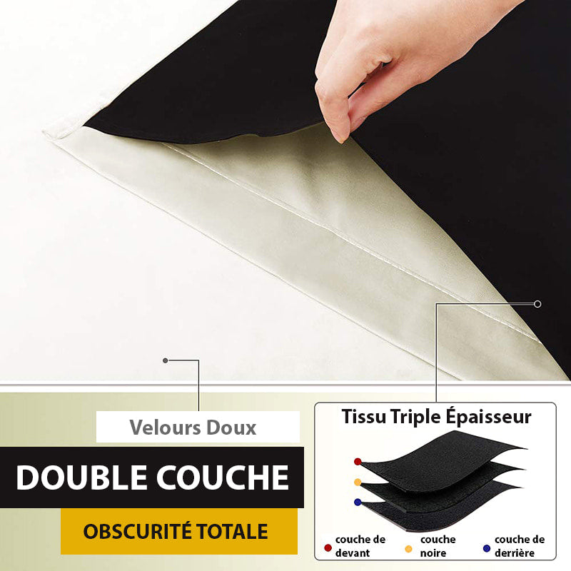 Rideau Thermique Light Bleu CanardPremium