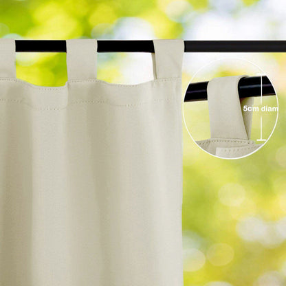 Rideau Karom Crème Extérieur