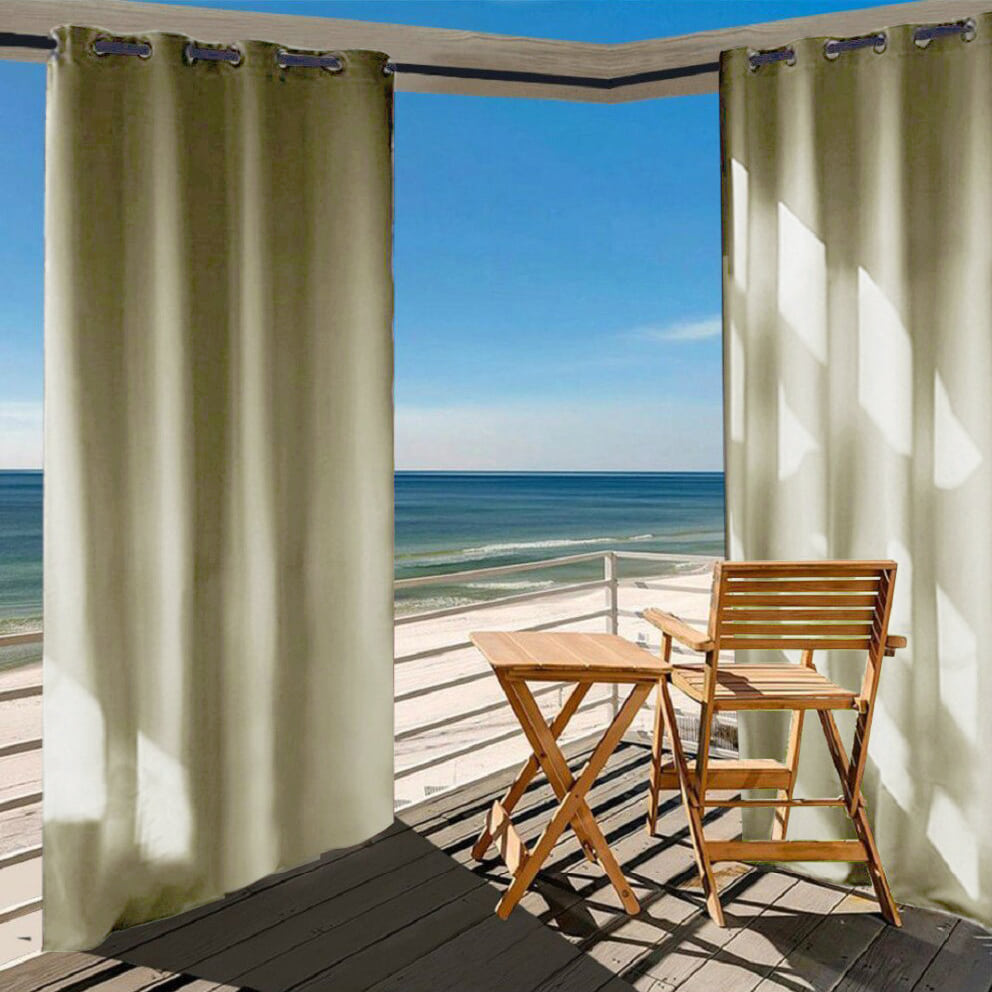 Rideau Karom Crème Extérieur