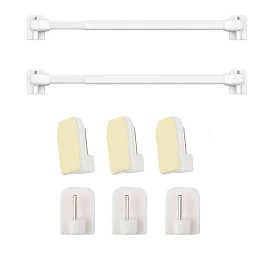 Adhésif Crochet pour Tringle à Rideau