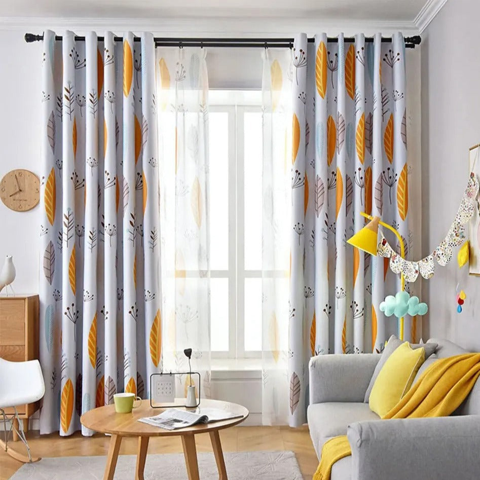 Rideau Voilage Laune Jaune