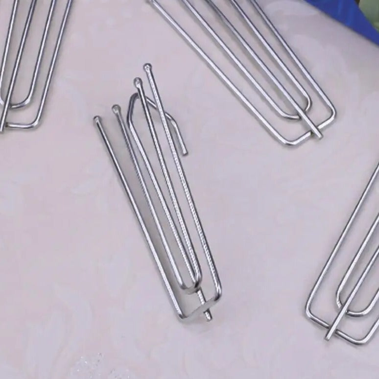 Crochets Rideaux Plis Flamands Élégance