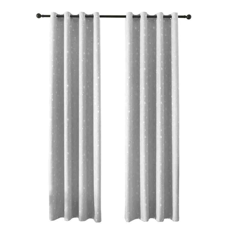 Double rideau gris - Luxe et élégance