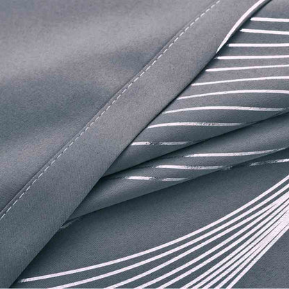 Double rideau motif - Collection Élégance