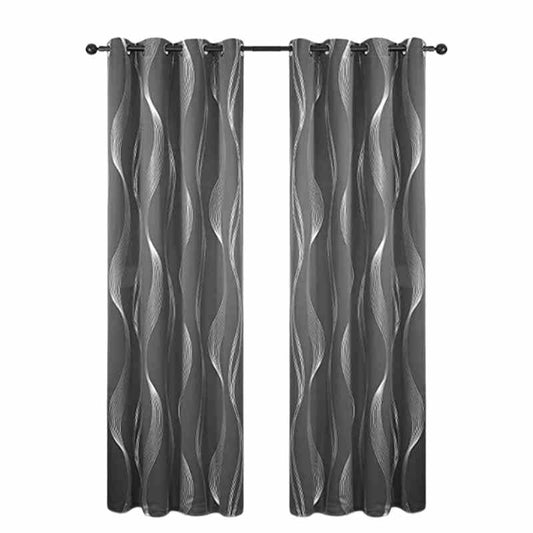 Double rideau motif - Collection Élégance