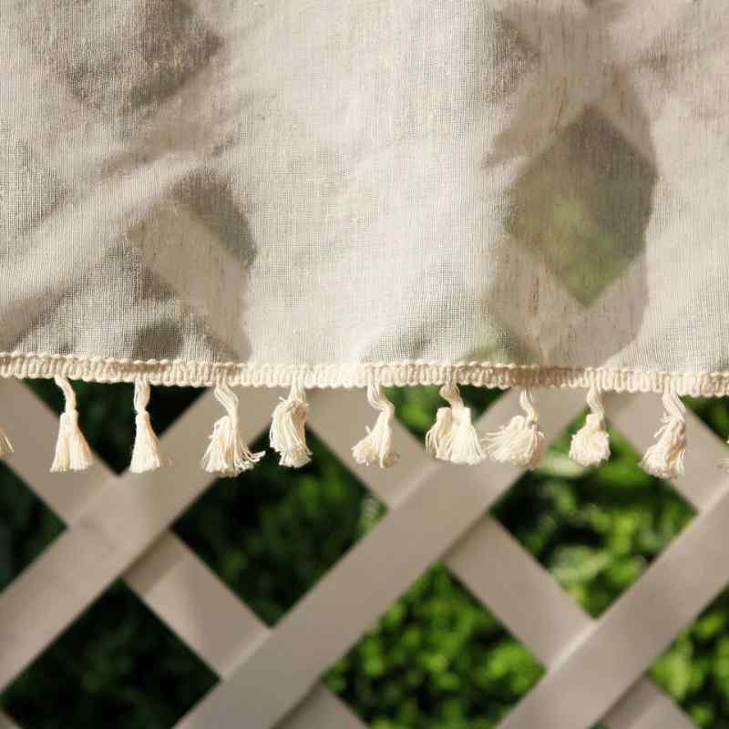 Double rideaux cuisine - Collection Prestige