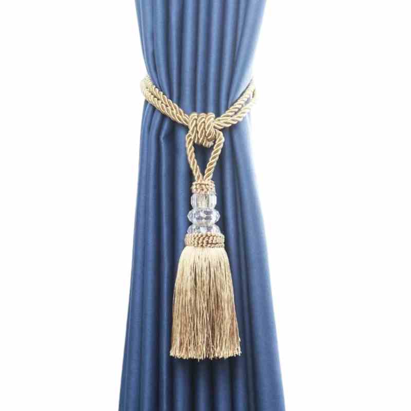 Embrasse Rideau Pompon - L'Élégance Déco