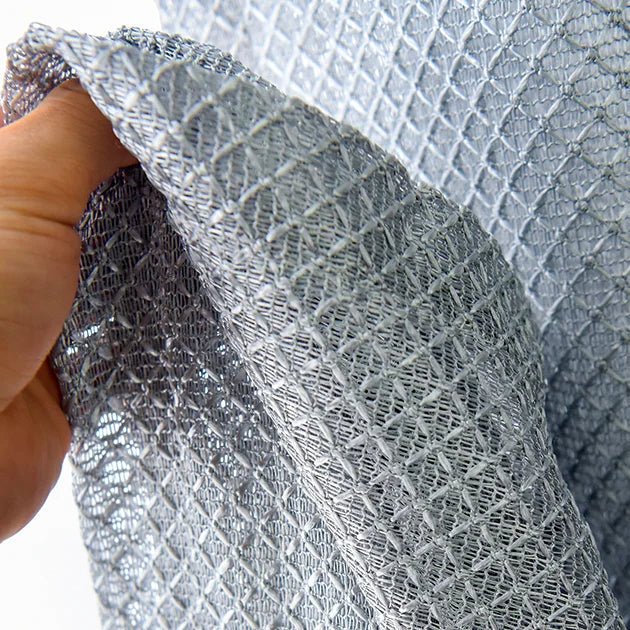 Rideau Voilage - Gris à Motif