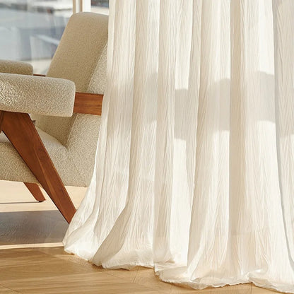 Rideau Voilage - Beige clair