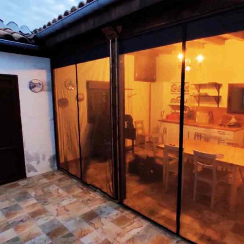 Moustikit baie vitrée aimantée