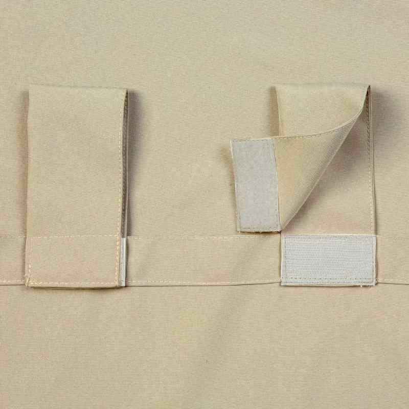 Rideau solaire extérieur.